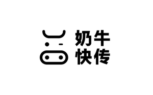 奶牛快传标志LOGO